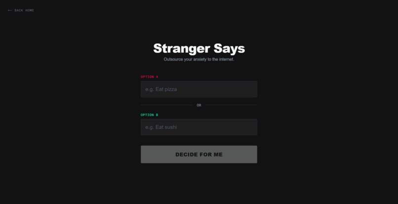 Stranger Says – screenshot 2