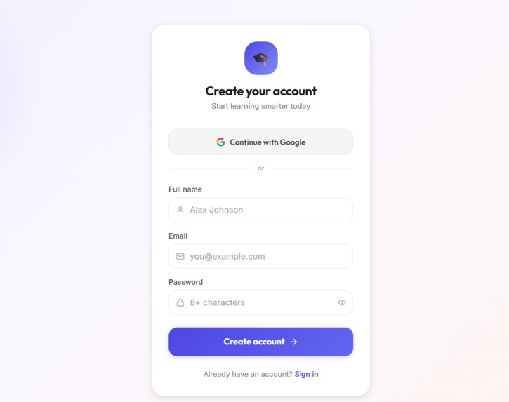 StudyBuddy AI  – screenshot 3
