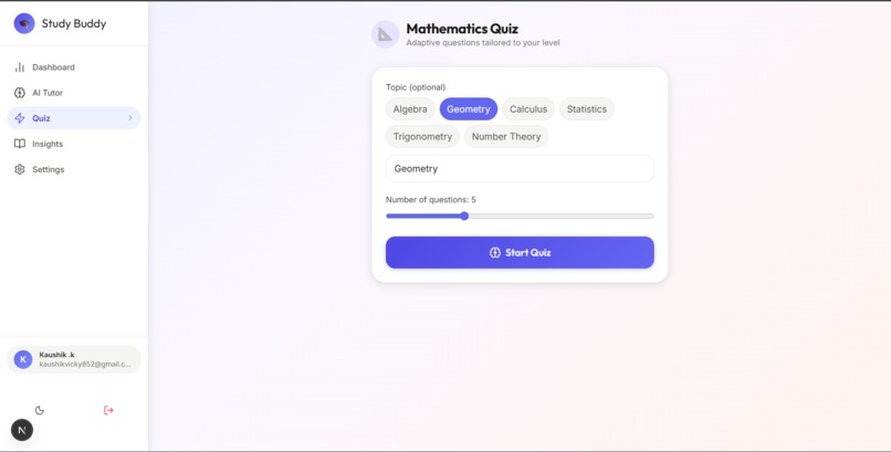 StudyBuddy AI  – screenshot 7