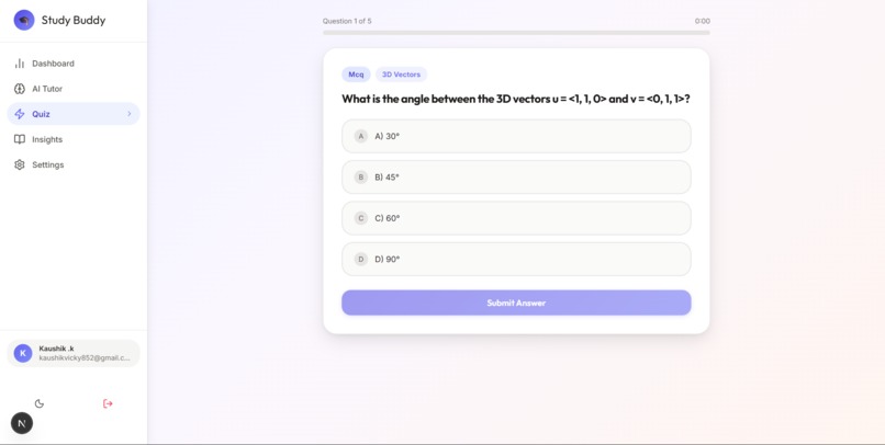 StudyBuddy AI  – screenshot 8