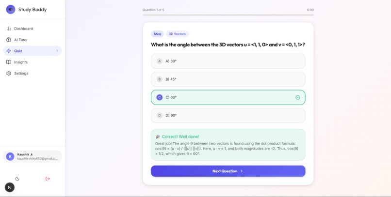 StudyBuddy AI  – screenshot 10
