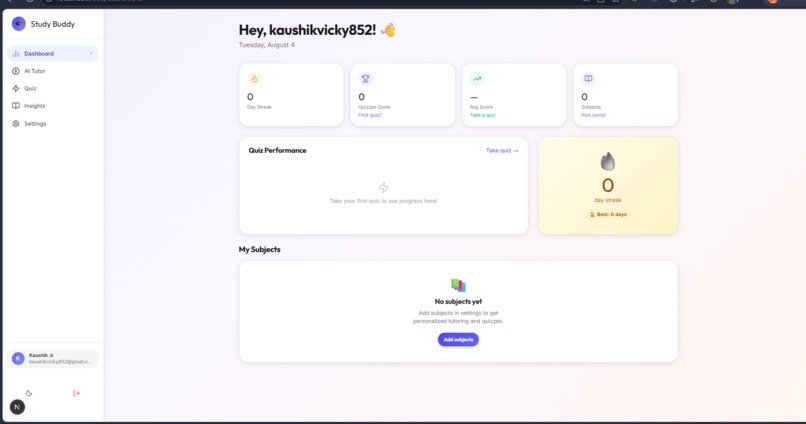StudyBuddy AI  – screenshot 13