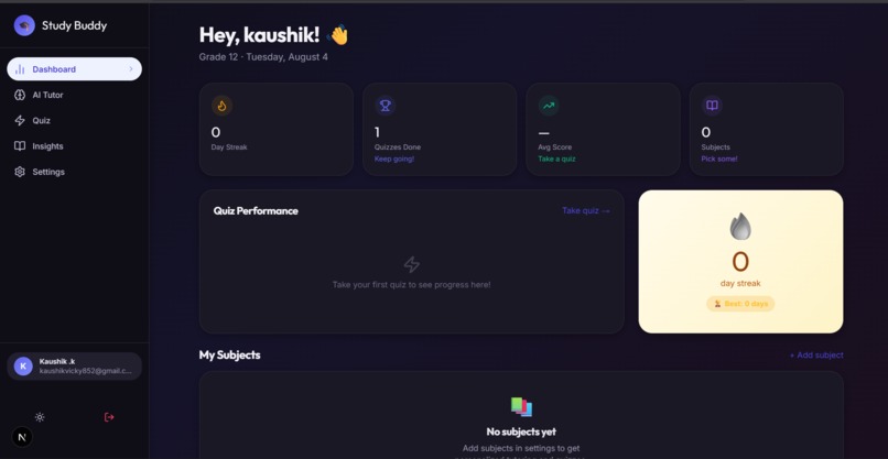StudyBuddy AI  – screenshot 14