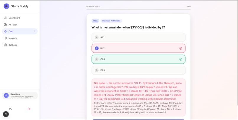 StudyBuddy AI  – screenshot 15