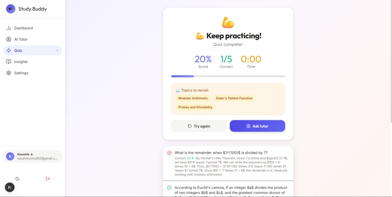 StudyBuddy AI  – screenshot 17