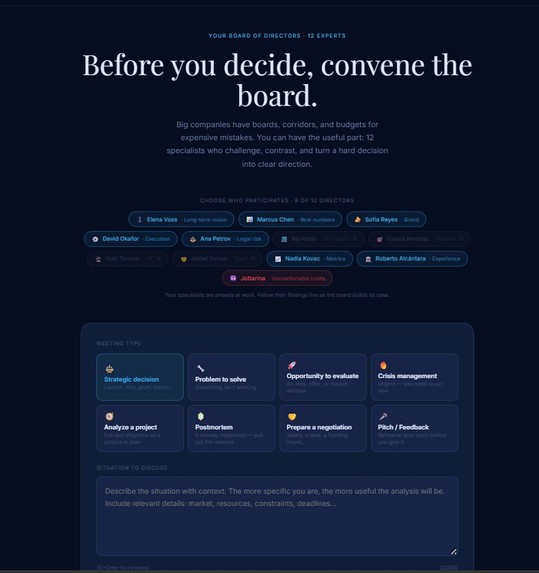 Junta Directiva AI – screenshot 4