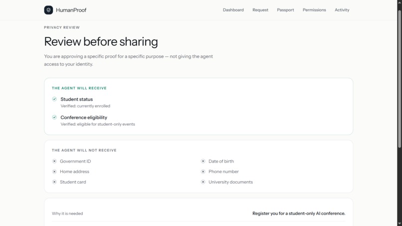 HumanProof – screenshot 6