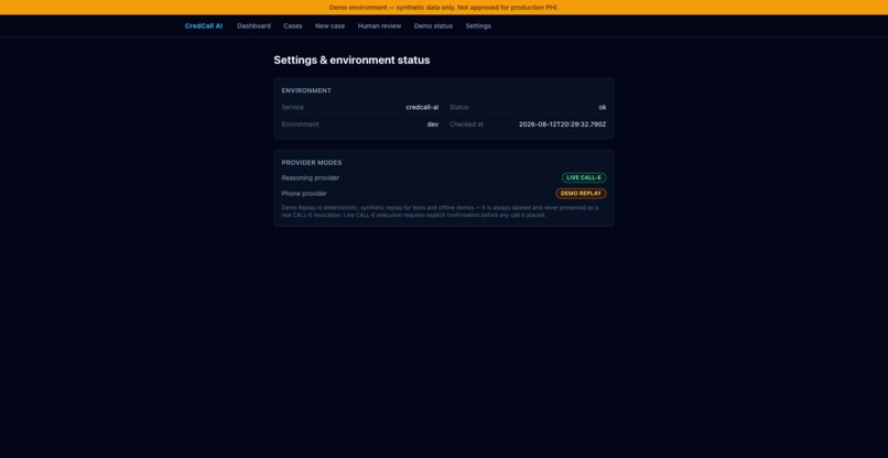 CredCall AI – screenshot 6