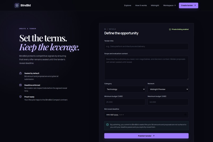 BlindBid – screenshot 3