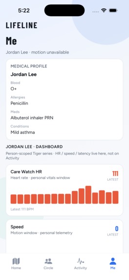 Lifeline App – screenshot 4