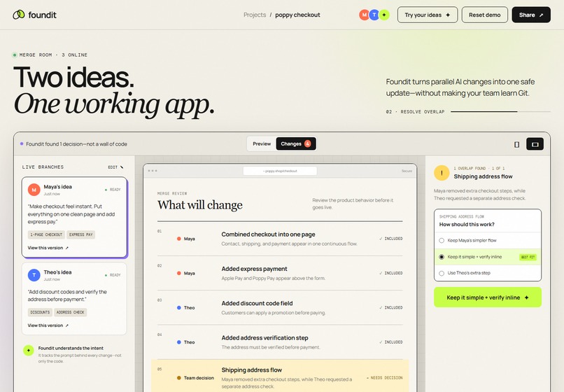 Foundit – screenshot 1