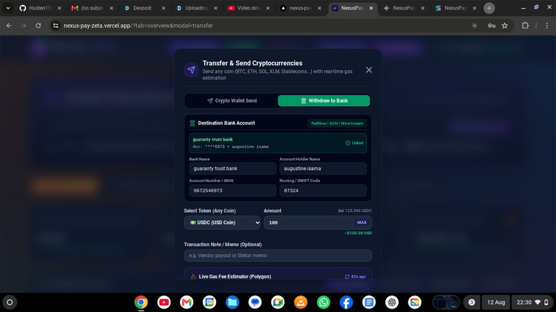 NexusPay – screenshot 2