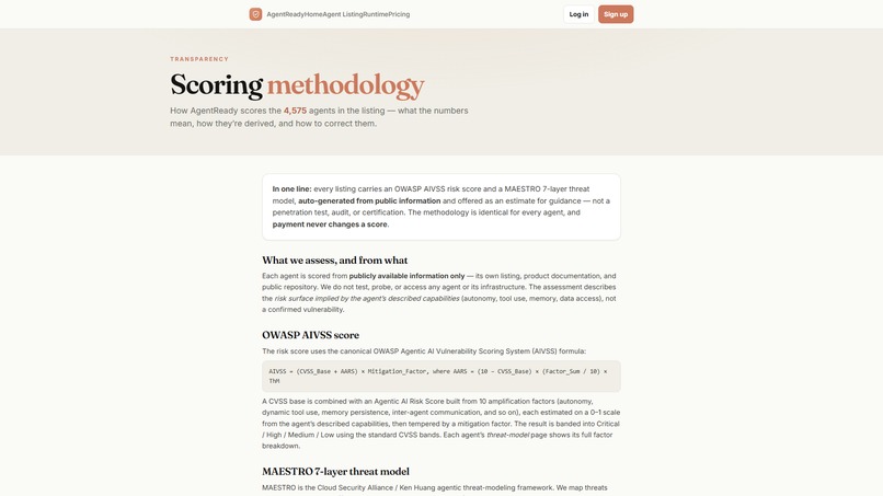 AgentReady – screenshot 4