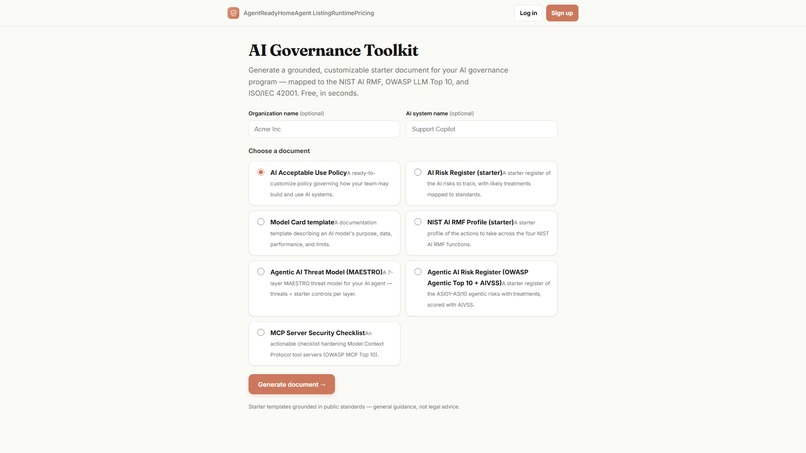 AgentReady – screenshot 5