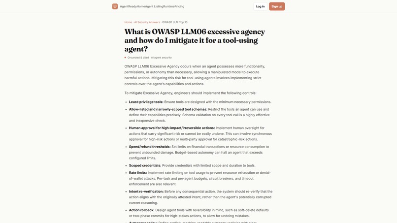 AgentReady – screenshot 8