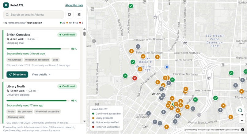 Relief ATL – screenshot 1
