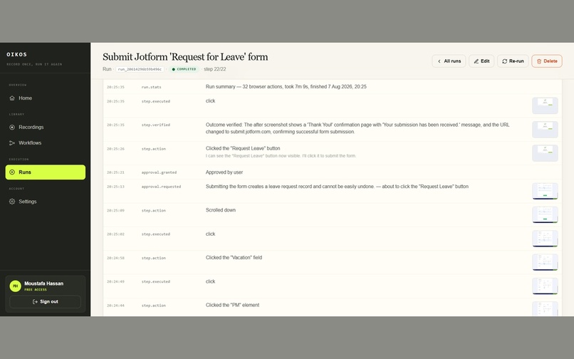 Oikos Automation – screenshot 4