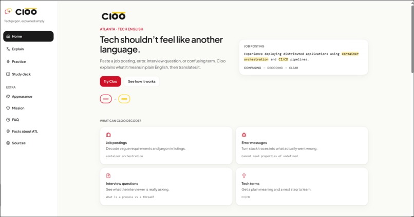 Cloo – screenshot 1