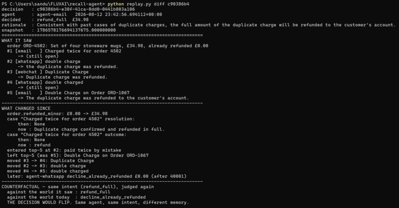 Recall  – screenshot 5