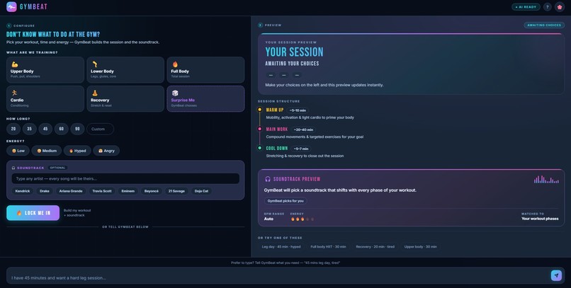 GymBeat – screenshot 2