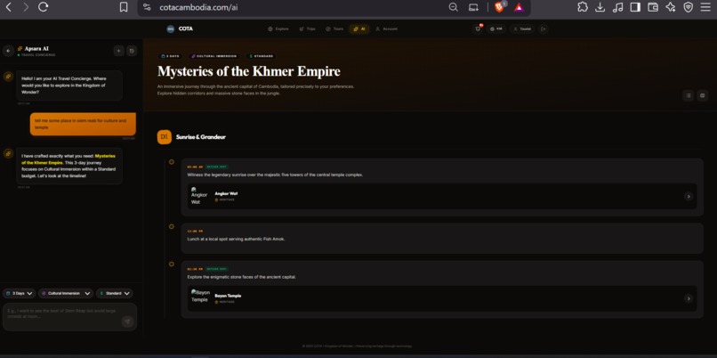 COTA – screenshot 3