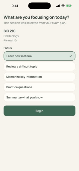 StudyAhead – screenshot 1