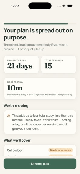StudyAhead – screenshot 7