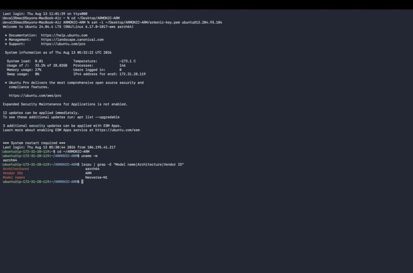 ARMONIC: Autonomous Optimization for Arm64 Cloud AI – screenshot 4