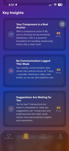 EmoBond — AI Coach for Couples – screenshot 4
