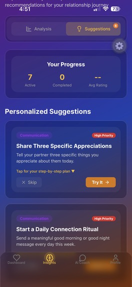 EmoBond — AI Coach for Couples – screenshot 7