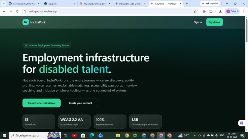 IncluWork – Inclusive Employment OS – screenshot 3