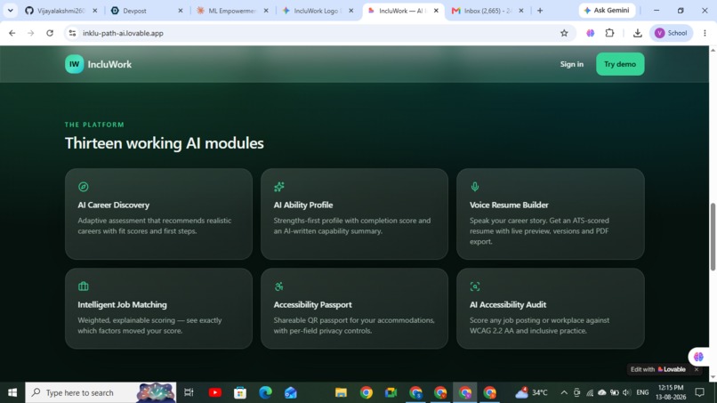 IncluWork – Inclusive Employment OS – screenshot 5