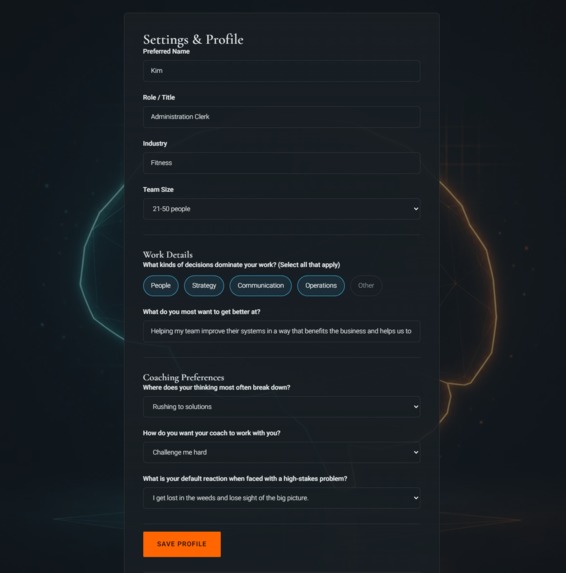 Thought Architecture  – screenshot 4