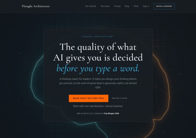 Thought Architecture  – screenshot 4