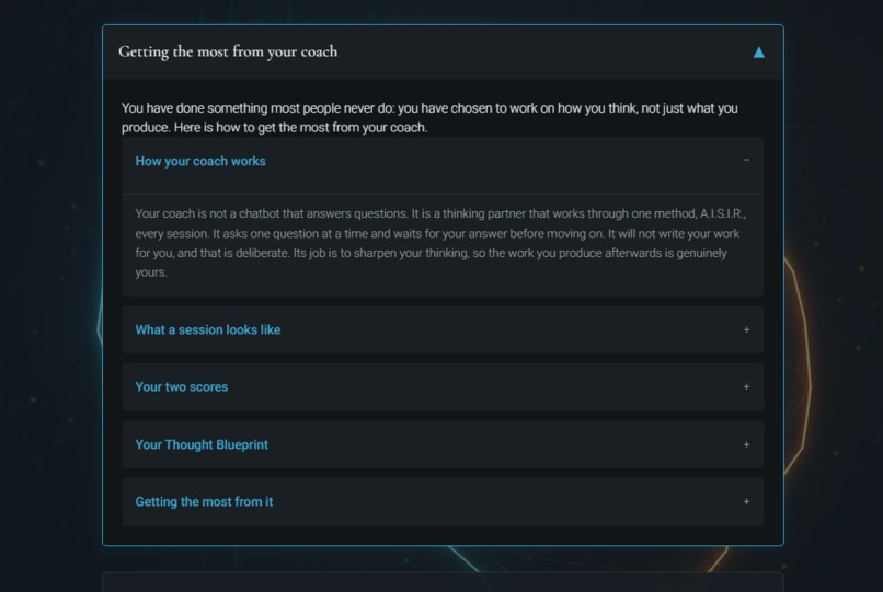 Thought Architecture  – screenshot 7