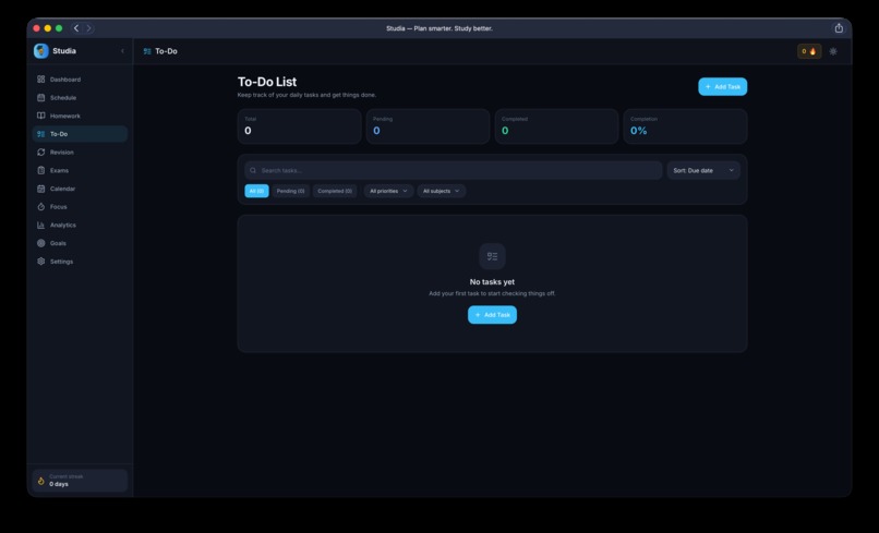Studia | Plan Smarter. Study Better. – screenshot 5