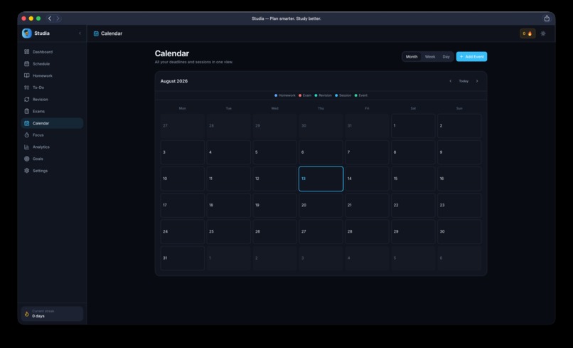 Studia | Plan Smarter. Study Better. – screenshot 8