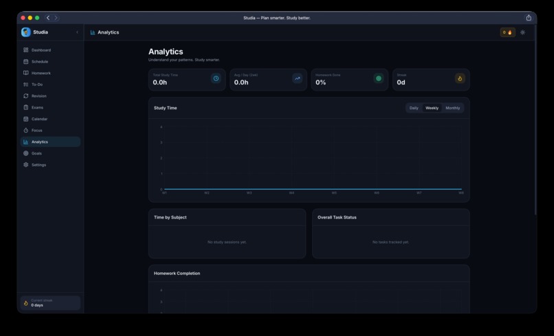 Studia | Plan Smarter. Study Better. – screenshot 10