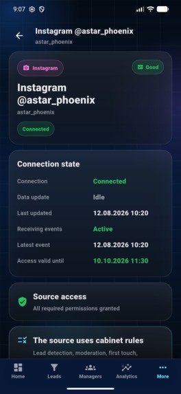Peleng: Secure Sales for Instagram, WhatsApp & Telegram – screenshot 5