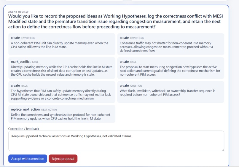 Research Continuity Agent – screenshot 2