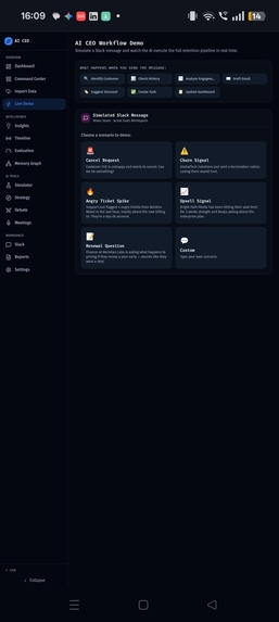 AI CEO Business Intelligence  – screenshot 3