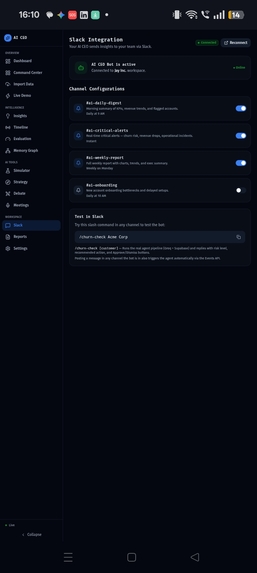 AI CEO Business Intelligence  – screenshot 4