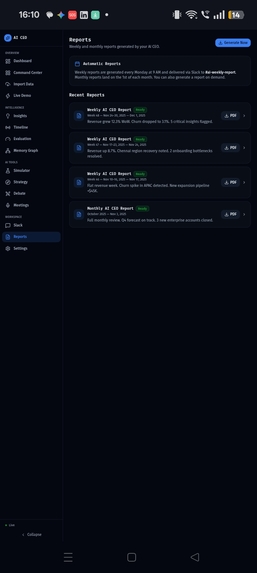 AI CEO Business Intelligence  – screenshot 5