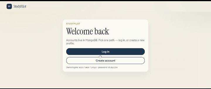 StudyPilot – screenshot 1