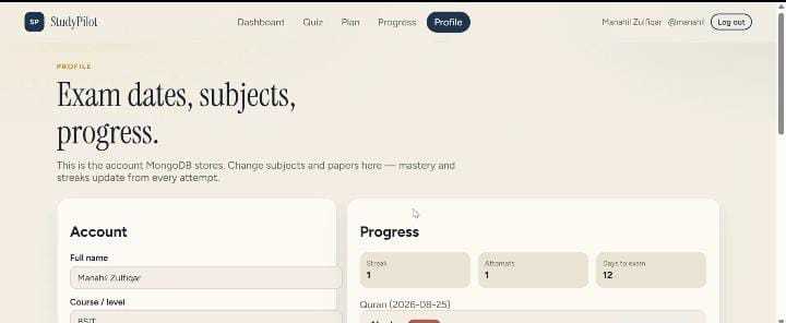StudyPilot – screenshot 8