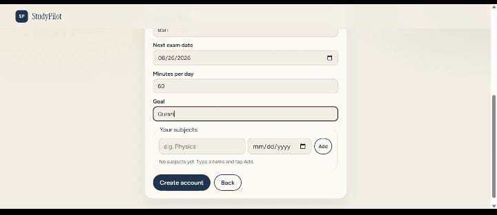 StudyPilot – screenshot 10