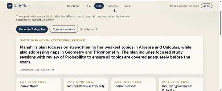 StudyPilot – screenshot 12