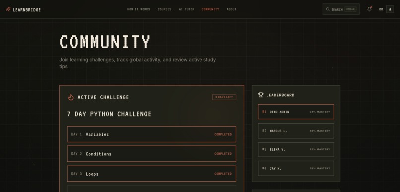 LearnBridge — AI That Learns How You Learn – screenshot 3