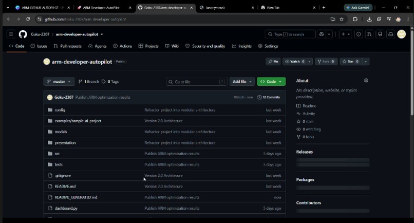 ARM DEVELOPER AUTOPILOT – screenshot 13