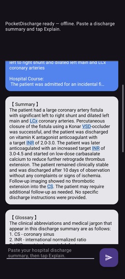 PocketDischarge – screenshot 2